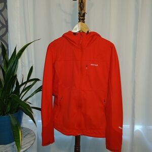 Marmot Red Hooded Jacket
